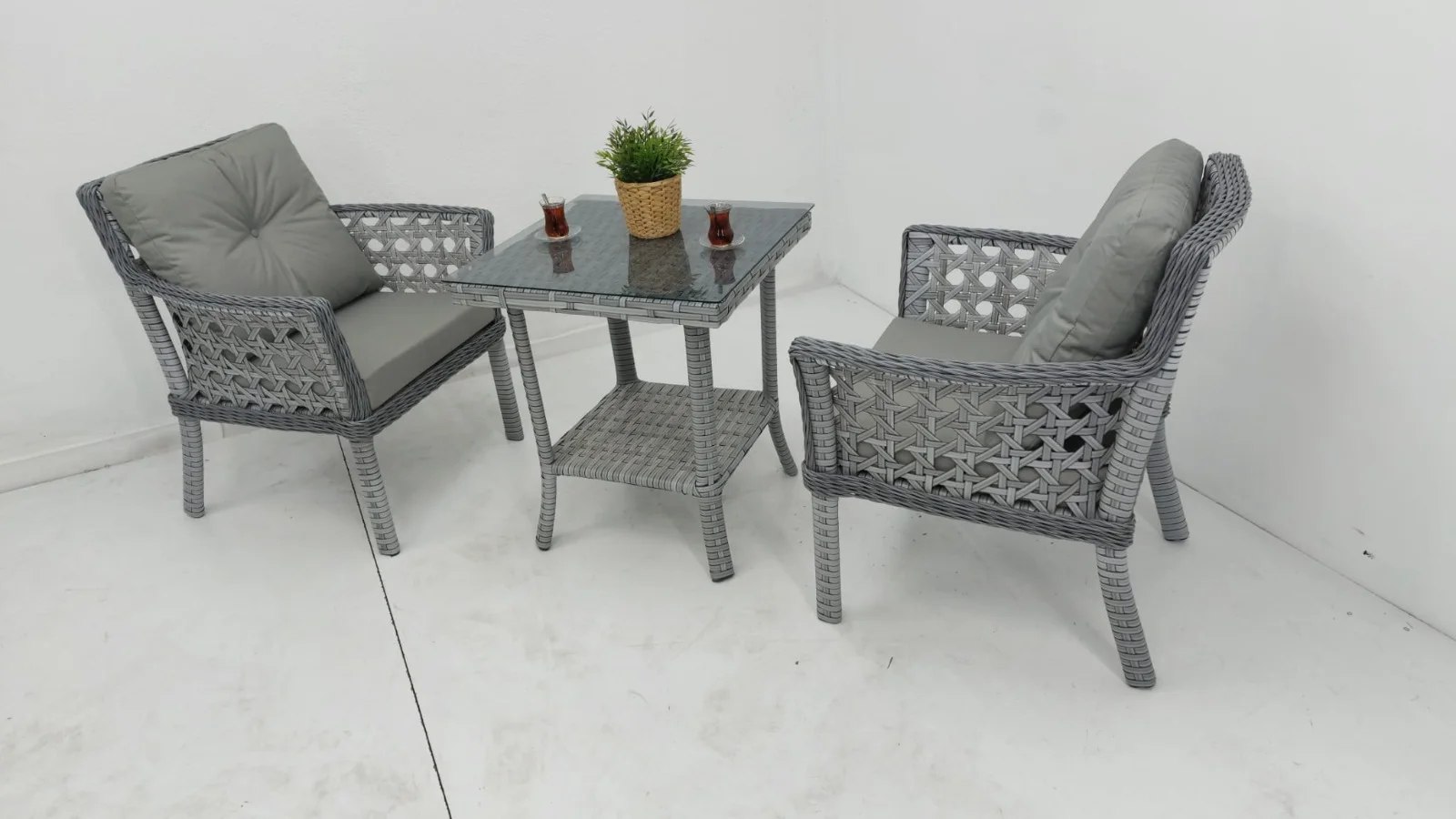 Diva Balkon ve Bahçe Çay Seti, ürün görünümü